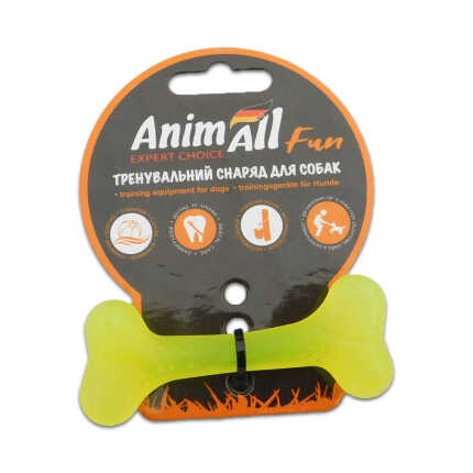 AnimAll Фан 88101 Кістка 8 см жовта