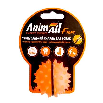 AnimAll Фан м'яч каштан 5 см помаранчевий