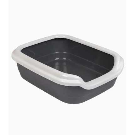 Туалет для котів з бортиком «Comfort» 39 x 49 x 15 см