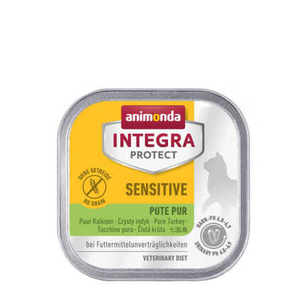 Корм ветеринарний вологий Integra Protect Sensitiv Pure Turkey для котів з харчовою непереносимістю моно індичка алю...