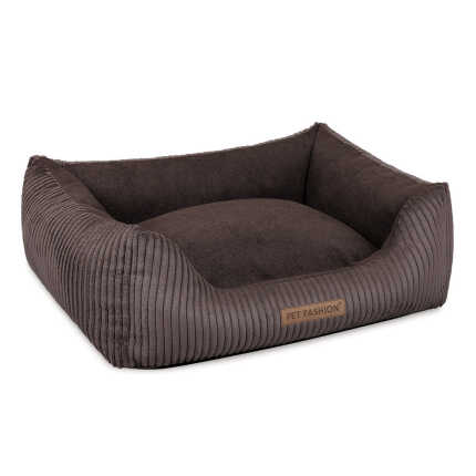 Лежак Pet Fashion DEVID для собак шоколадний 62*50*19