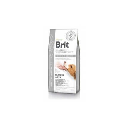 Корм сухий Brit Grain Free VetDiet Dog Mobility для собак для здоров_я суглобів з оселедцем лососем горохом та...