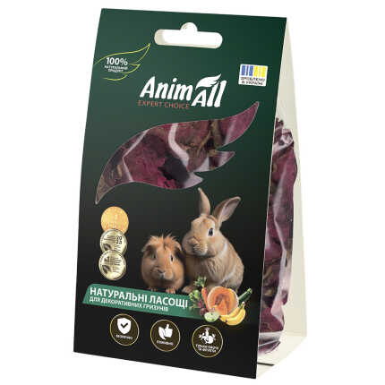 AnimAll Ласощі для гризунів, 50 г. Cушений буряк