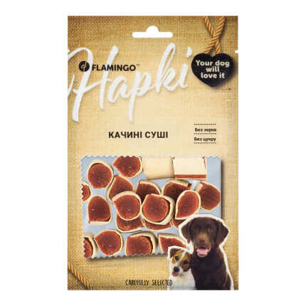 Flamingo Качині суші для собак 75 GR
