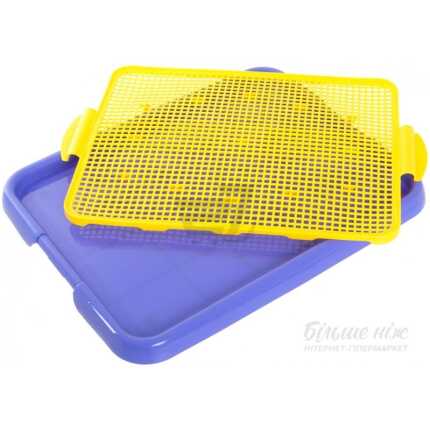 Ф туалет тренувальний для цуценят (під пелюшку) 54х40х3,5см (20 шт упак)