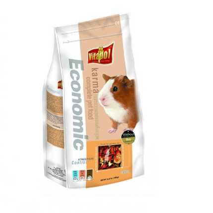 ВІТАПУЛ корм Економік для Морських СВИНОК 1200г, 0136 (6 шт упак)