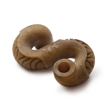 Benebone Tripe Bone Beef іграшка міцна для гризіння Черево, зі смаком яловичого рубця, розмір MEDIUM, для собак вагою до 27 кг