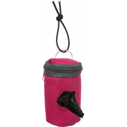 Сумка Trixie для збиральних пакетів нейлонова з 2 рулонами пакетів для фекалій розмір М 15 шт/рулон