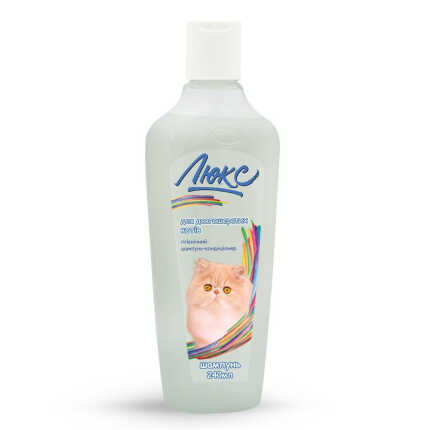 Шампунь-кондиціонер Люкс для довгошерстих котів 240 мл
